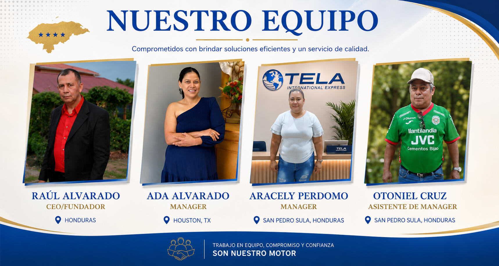 ENVÍOS Y ENCOMIENDAS A TUS SERES QUERIDOS Nuestra Misión: Tu Felicidad y la de los Tuyos